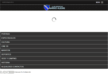 Tablet Screenshot of clubbarrioalegre.com.ar